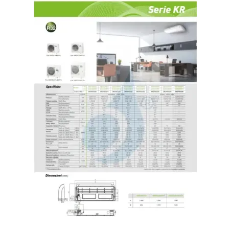 Fujitsu Mono Split 36000 Btu ABEG36KRTA AOEG36KRTA 380v