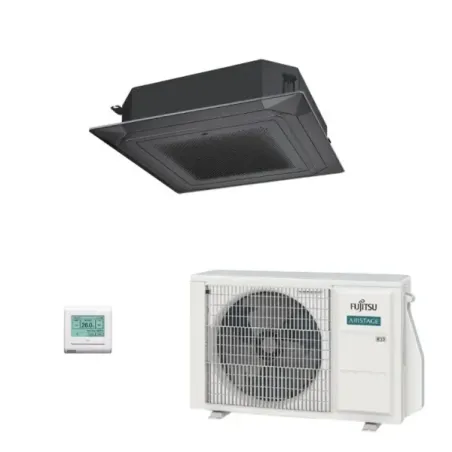 Fujitsu Mono Split 18000 Btu AUXG18KRLB AOEG18KBTB 220v Schwarz