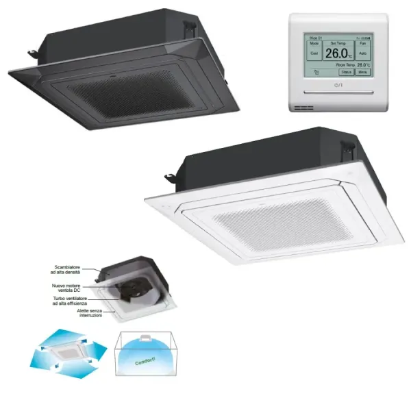 Fujitsu Mono Split 18000 Btu AUXG18KRLB AOEG18KBTB 220v Schwarz