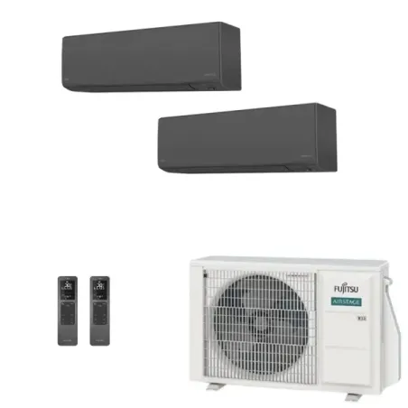 Klimaanlage Fujitsu Duo Split 7+7 KJ-B AOEG14KBCA2 Wand WiFi