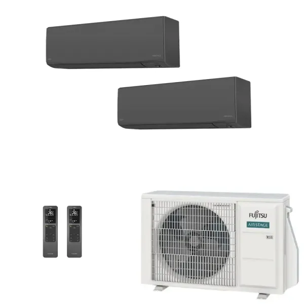 Klimaanlage Fujitsu Duo Split 9+9 KJ-B AOEG14KBCA2 Wand WiFi