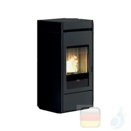 Edilkamin Pelletofen Lena 7.9 kW WiFi Schwarz Beschichtungstyp stahl A+ EdilK-810150