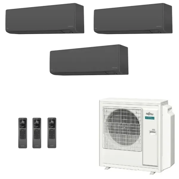 Klimaanlage Fujitsu Trio Split 15+15+15 KJ-B WiFi AOEG36KBTA5