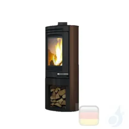 Edilkamin Holzofen Tally 8 8.0 kW Bronze Beschichtungstyp stahl A+ EdilK-808400