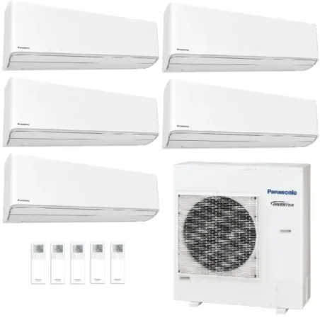 Klimaanlagen Panasonic Penta Split 9+9+9+9+9 Z Etherea CU-5Z90CBE