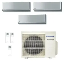 Klimaanlagen Panasonic Trio Split 7+7+12 Btu XZ Etherea CU-3Z52CBE