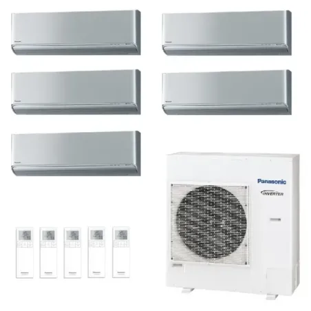 Klimaanlagen Panasonic Penta Split 9+9+9+9+9 XZ Etherea CU-5Z90CBE