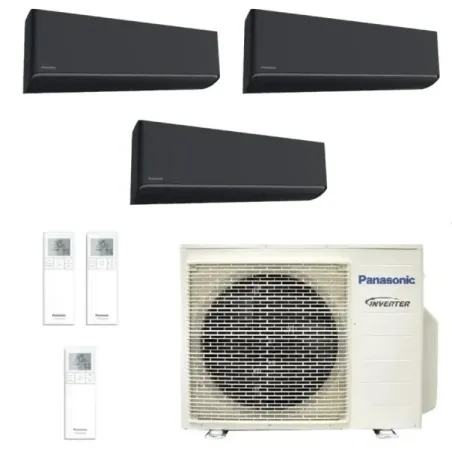 Klimaanlagen Panasonic Trio Split 7+7+12 Btu XZ-H Etherea CU-3Z52CBE
