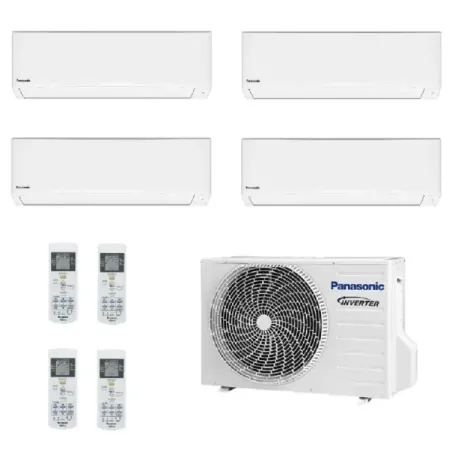 Klimaanlagen Panasonic Quadri 9+9+9+9 TZ Kompakt CU-5Z90CBE