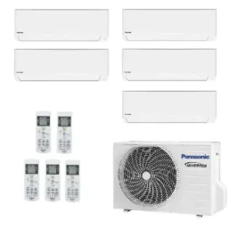 Klimaanlagen Panasonic Penta Split TZ Kompakt 7+7+7+7+7 btu CU-5Z90CBE