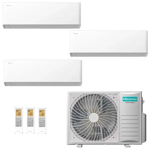 Klimaanlagen Hisense Trio Split 12+18+18 UNI HB 5AMW105U4RQC