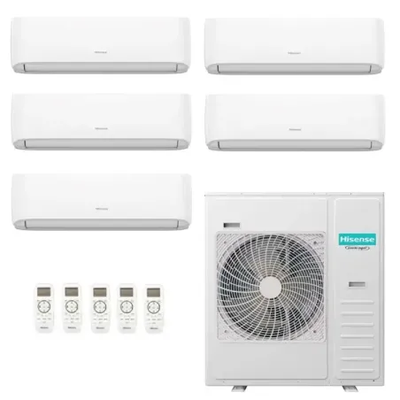 Hisense Penta Split 9+9+9+9+12 Hi Comfort 5AMW105U4RQC