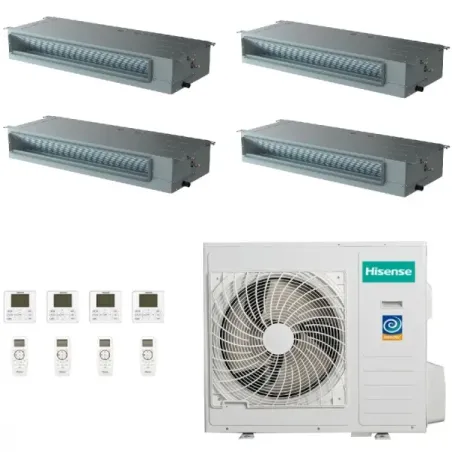 Hisense Quadri Split 9+12+12+12 Kanal 5AMW105U4RQC