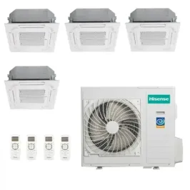 Klimaanlagen Hisense Quadri Split 12+12+12+12 60x60