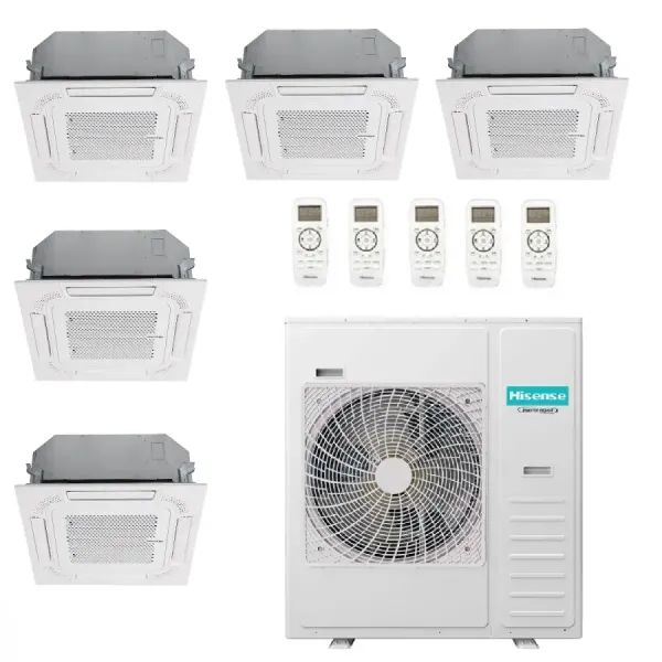 Hisense Penta Split 9+9+9+9+12 60x60 5AMW105U4RQC