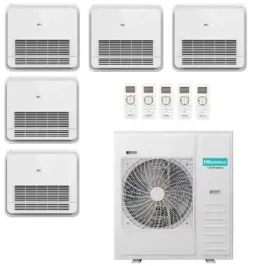 Hisense Penta Split 9+9+9+9+12 Console 5AMW105U4RQC