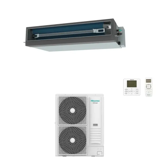 Klimaanlagen Hisense Mono Split 47600 Btu Kanaleinbaugeräte 380 v