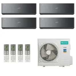 Klimaanlagen Hisense Quadri Split 9+9+9+12 Energy PRO X 4AMW81U4RJC