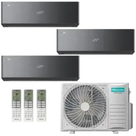 Klimaanlagen Hisense Trio Split 12+18+18 Energy PRO X 5AMW105U4RQC