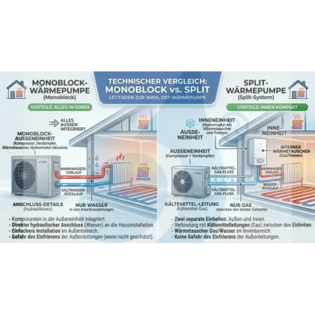LG Split Wärmepumpe 16 kW PHCS0.ENCXLEU HM161HF.UB60 R290 Therma V Con