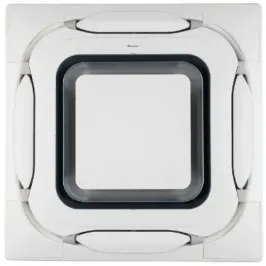 Daikin Dekoratives Paneel Round Flow, weißes Design  9