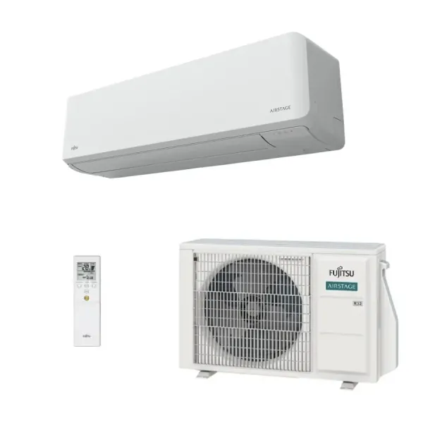 Fujitsu Mono Split 24000 Btu ASEH24KMTGL AOEH24KMTG Weiß