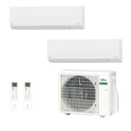 Klimaanlage Fujitsu Dual Split 9+12 KL AOEH14KACB2 Wand WiFi