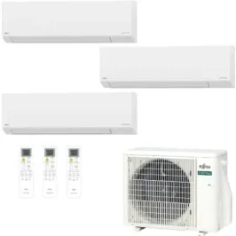 Klimaanlage Fujitsu Trial Split 9+9+12 KL WiFi AOEH18KACB3