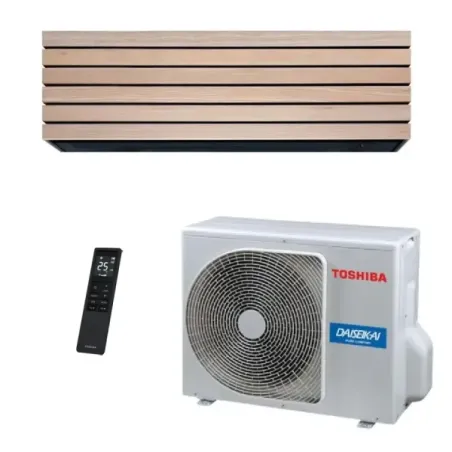 Toshiba Mono Split 9000 Btu RAS-B10S4KVDG-E RAS-10S4AVPG-E Holz