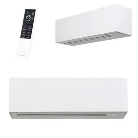 Toshiba Duo Split 9+12 Btu Daiseikai 10 WHITE RAS-2M18G3AVG-E