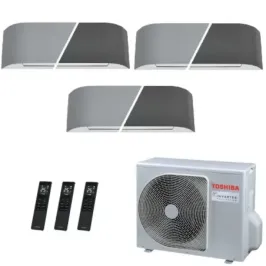 Toshiba Trio Split 9+12+12 Btu Haori RAS-3M18G3AVG-E