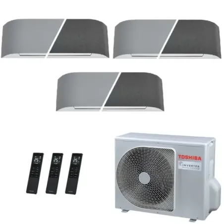 Toshiba Trio Split 7+7+12 Btu Haori RAS-3M26G3AVG-E
