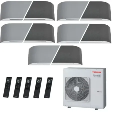 Toshiba Penta Split 9+9+9+9+9 Btu Haori RAS-5M34G3AVG-E1