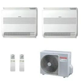 Toshiba Duo Split 12+12 Btu Console RAS-2M18G3AVG-E