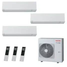 Toshiba Trio Split 12+12+24 Btu Shorai Edge RAS-4M27G3AVG-E