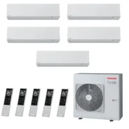 Toshiba Penta Split 12+12+12+12+12 Btu Shorai Edge RAS-5M34G3AVG-E1