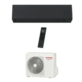 Toshiba Mono Split 12000 Btu RAS-B13G3KVSGB-E RAS-13J2AVSG-E1 Schwarz