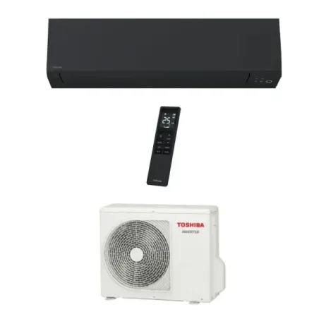 Toshiba Mono Split 24000 Btu RAS-B24G3KVSGB-E RAS-24J2AVSG-E2 Schwarz