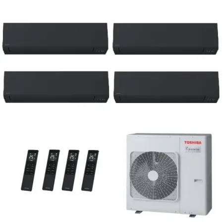 Toshiba Quadri Split 7+7+7+18 Btu Shorai Edge RAS-4M27G3AVG-E