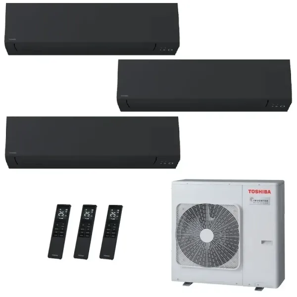 Toshiba Trio Split 12+12+22 Btu Shorai Edge RAS-5M34G3AVG-E1