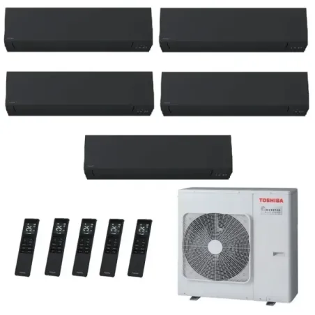 Toshiba Penta Split 9+9+9+12+12 Btu Shorai Edge RAS-5M34G3AVG-E1