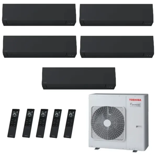 Toshiba Penta Split 12+12+12+12+12 Btu Shorai Edge RAS-5M34G3AVG-E1