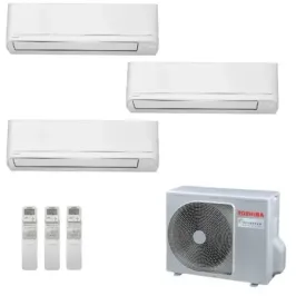 Toshiba Trio Split 5+5+12 Btu Seiya Smart RAS-3M18G3AVG-E