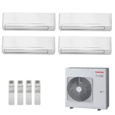 Toshiba Quadri Split 12+12+12+12 Btu Seiya Smart RAS-5M34G3AVG-E1