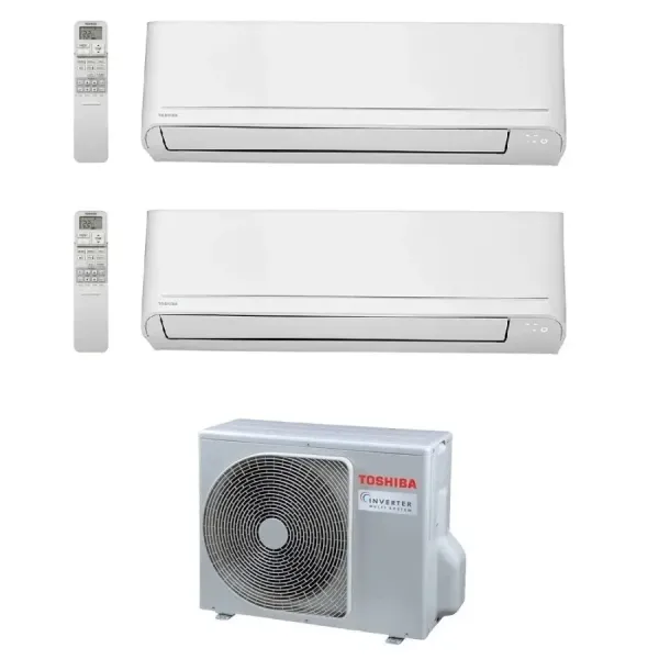 Toshiba Duo Split 5+12 Btu Seiya Classic RAS-2M14G3AVG-E