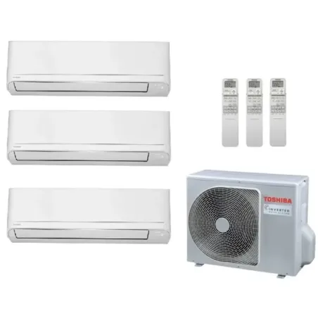 Toshiba Trio Split 9+12+12 Btu Seiya Classic RAS-3M26G3AVG-E