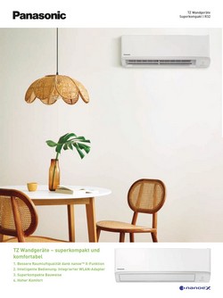 Klimaanlagen Panasonic Mono Split 2.5 kW Weiß CS-TZ25ZKEW CU-TZ25ZKE