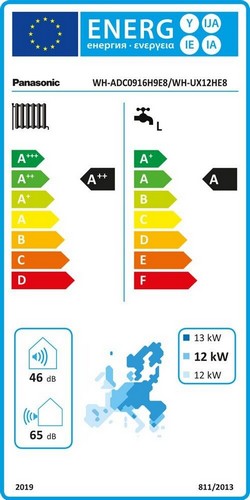Panasonic Wärmepumpe KIT-AXC12HE8 12 kW 400 v Aquarea T-CAP